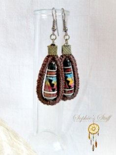brown tribal earrings2
